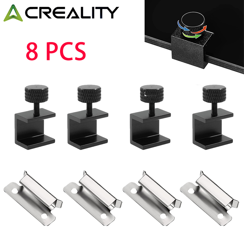 3D Printing Creality - ﻿ 3D Printer Glass Bed Clips