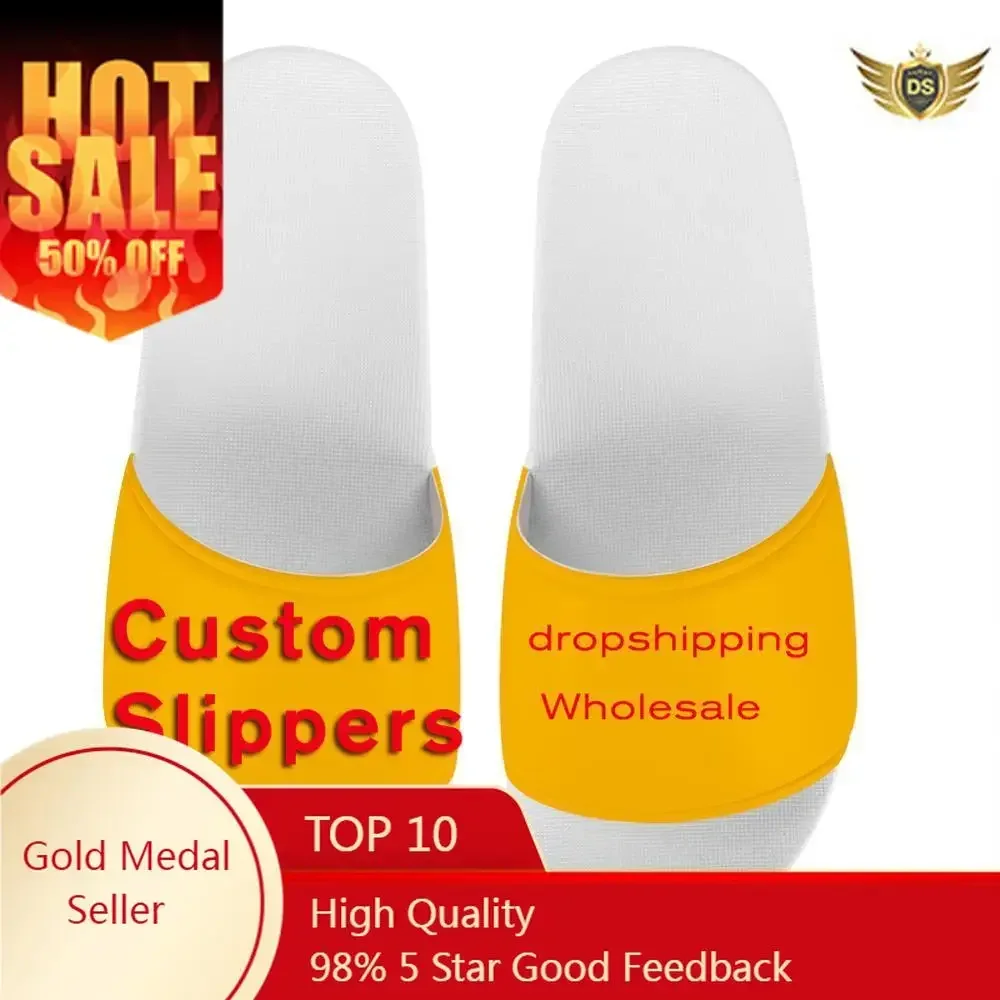 3D Printing Design - Custom Shoes Men Slippers Flip Flop