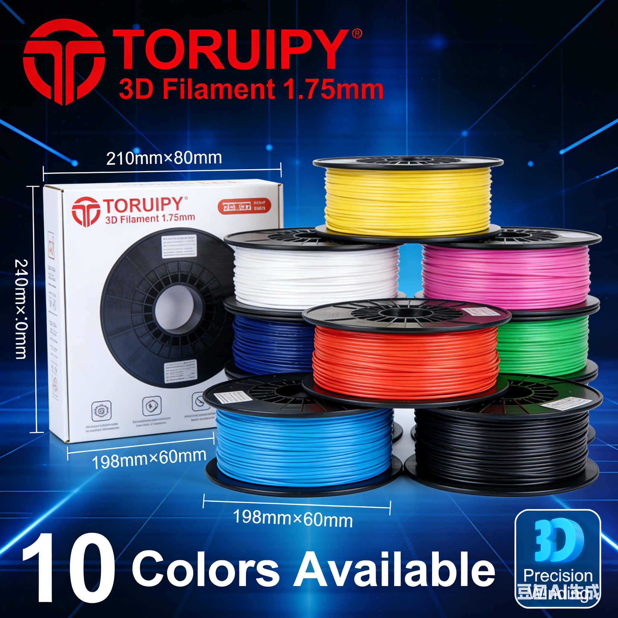 3D Printing Fdm - 3D Printer Filament 1kg 1.75m PETG