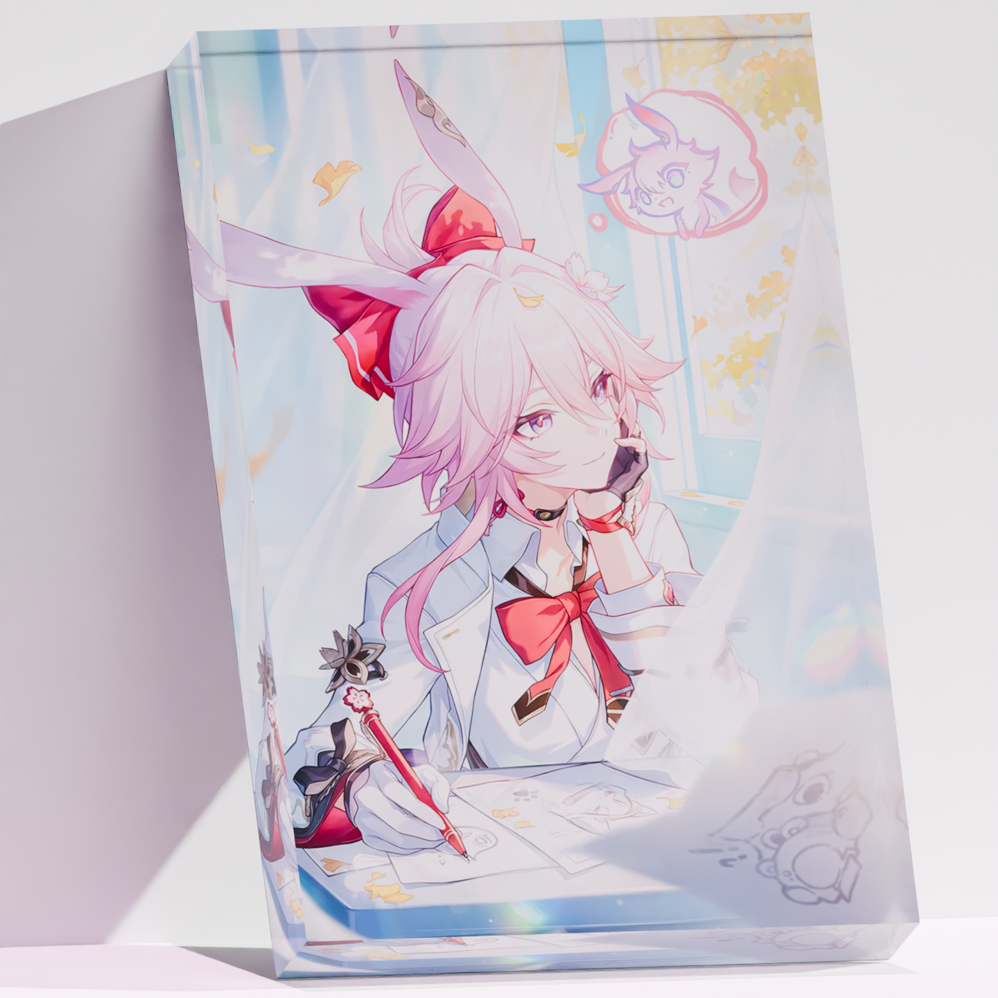 3D Printing Lego - Custom 3D Acrylic Crystal Block Honkai