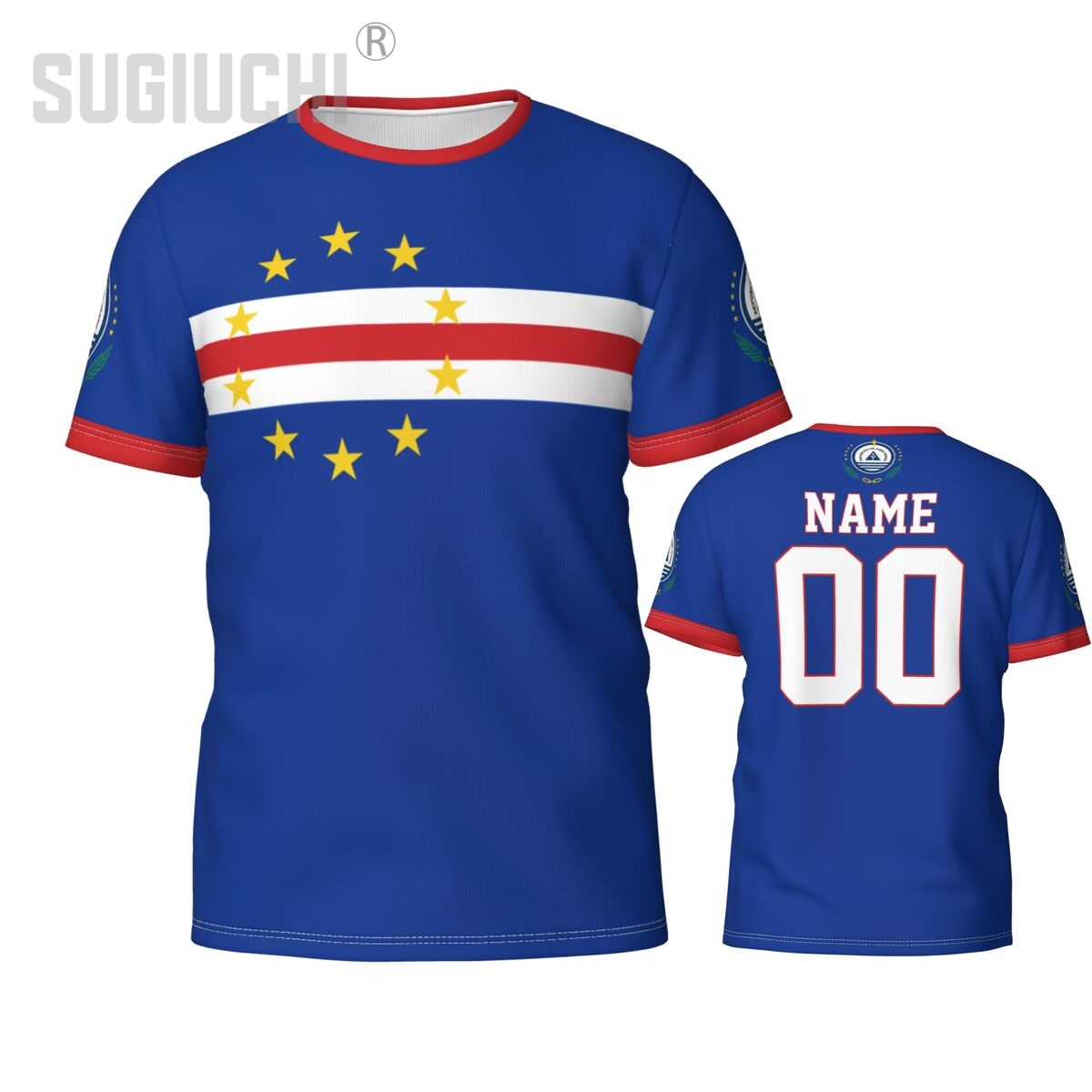 3D Printing Name - Custom Name Number Cape Verde Flag