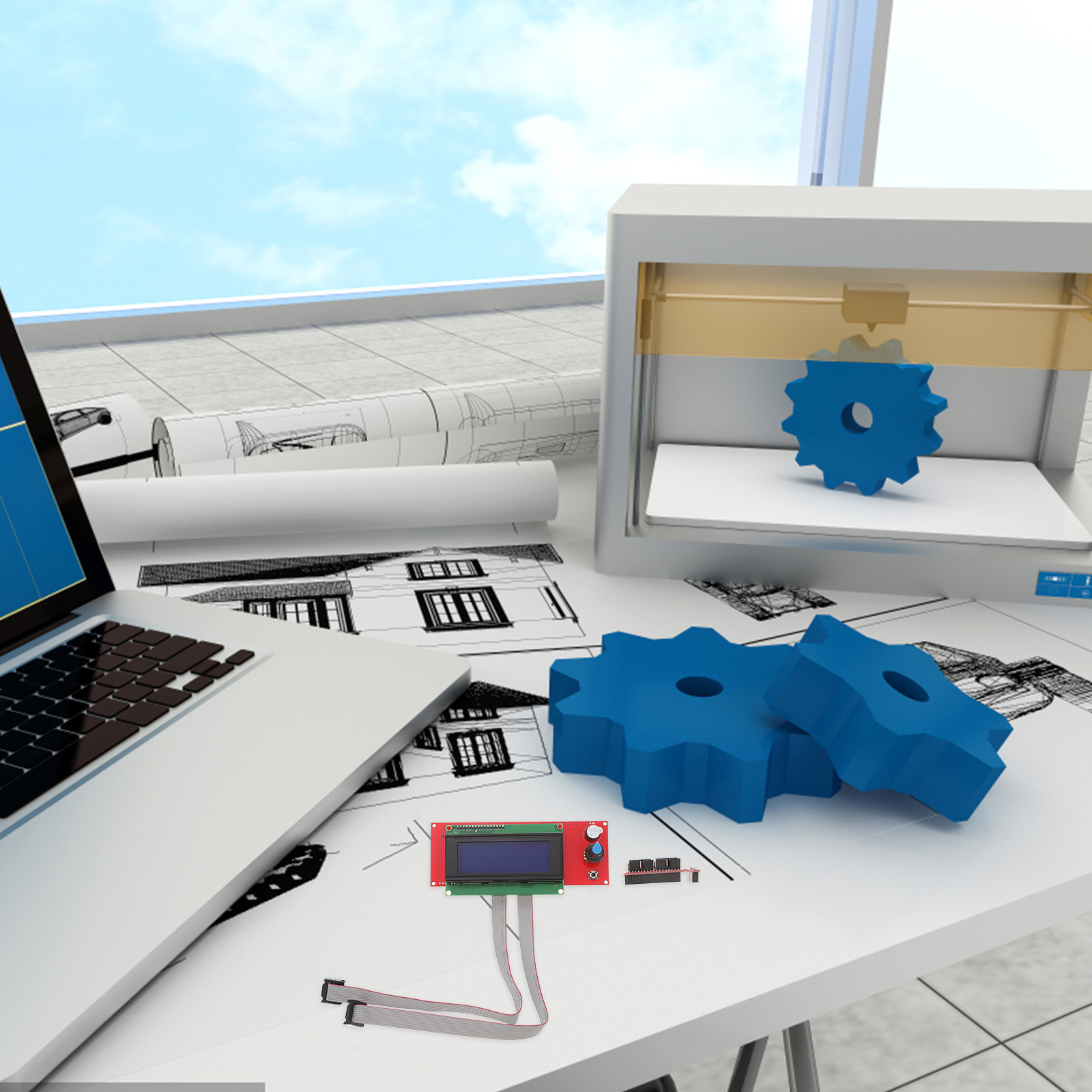 3D Printing File Free - 2004 Controller for 3D Printer Ramps
