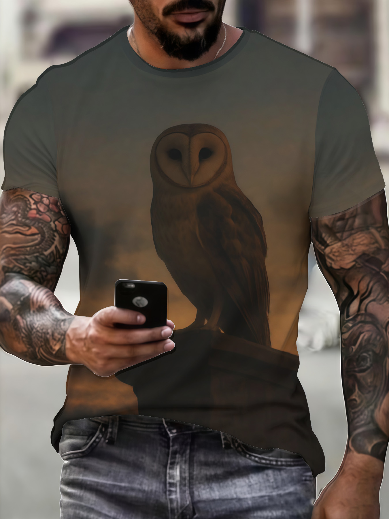 3D Printing Warehouse - 2026 Summer New Men's O-neck T-shirt