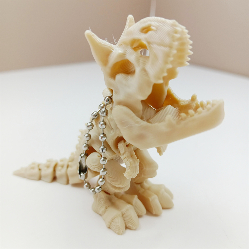 3D Printing Plastic - 3D Printed Tyrannosaurus Rex Skeleton Model