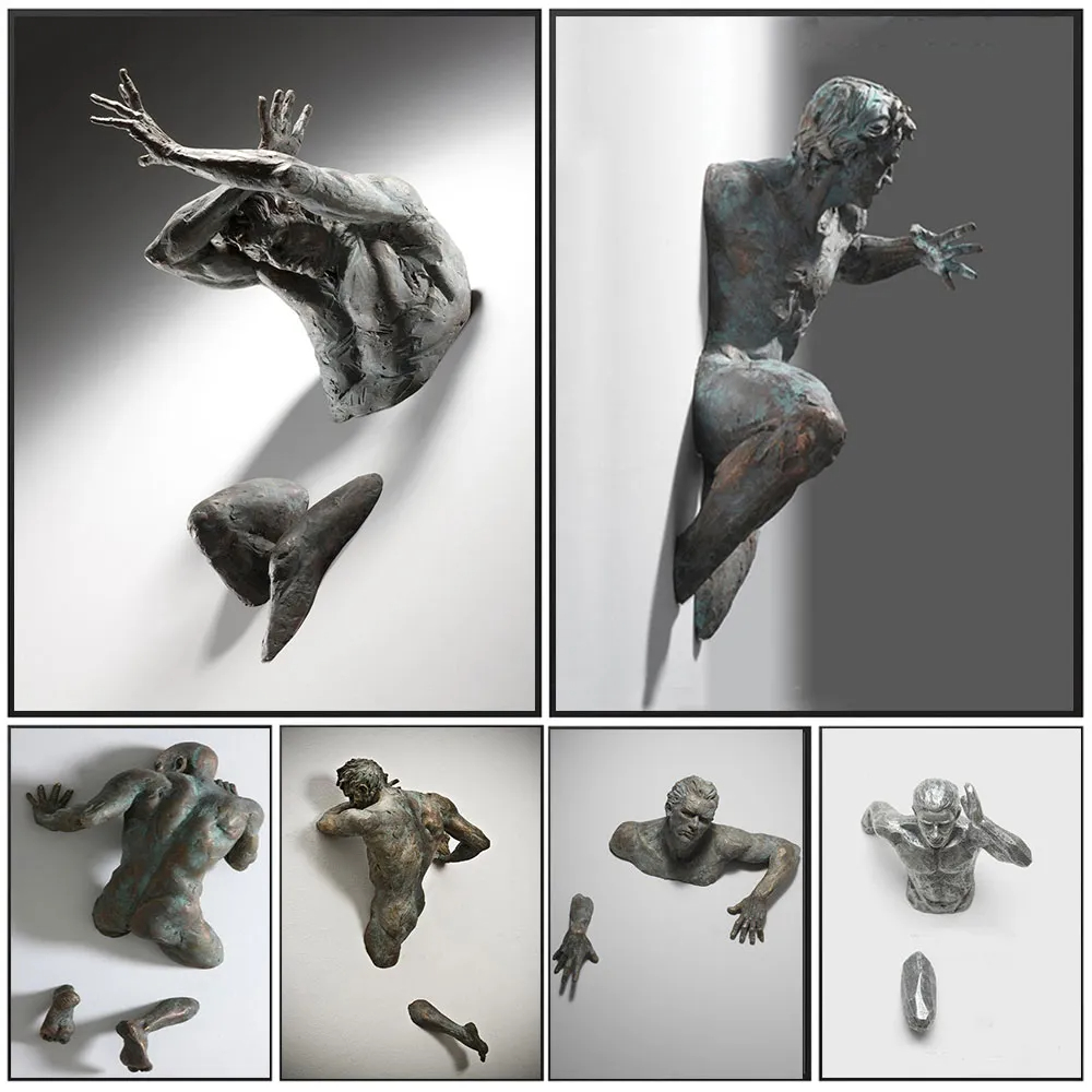 3D Printing Room - Abstract Sculptures 3D Wall Figure Home