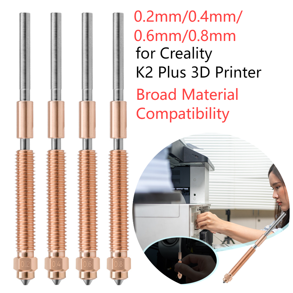 3D Printing Creality - High Flow All Metal Nozzle Set