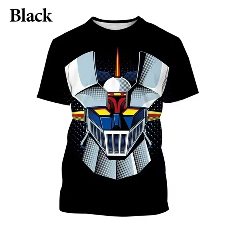 3D Printing Z Hop - Anime Mazinger Z 3D Print T-Shirt