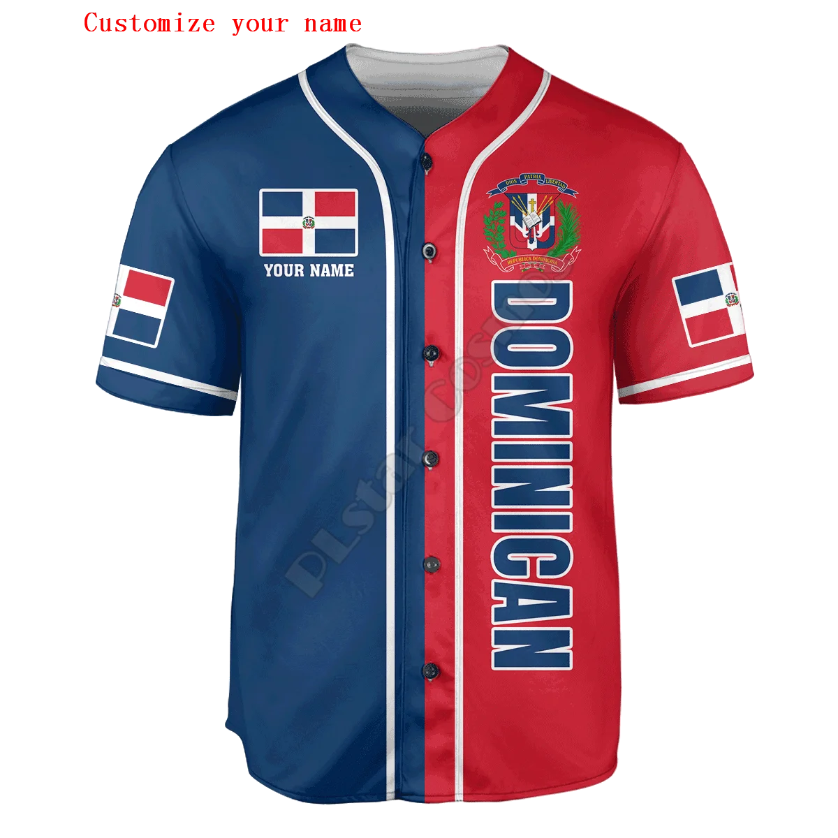 3D Printing Name - Dominican Half & Half Customize Your