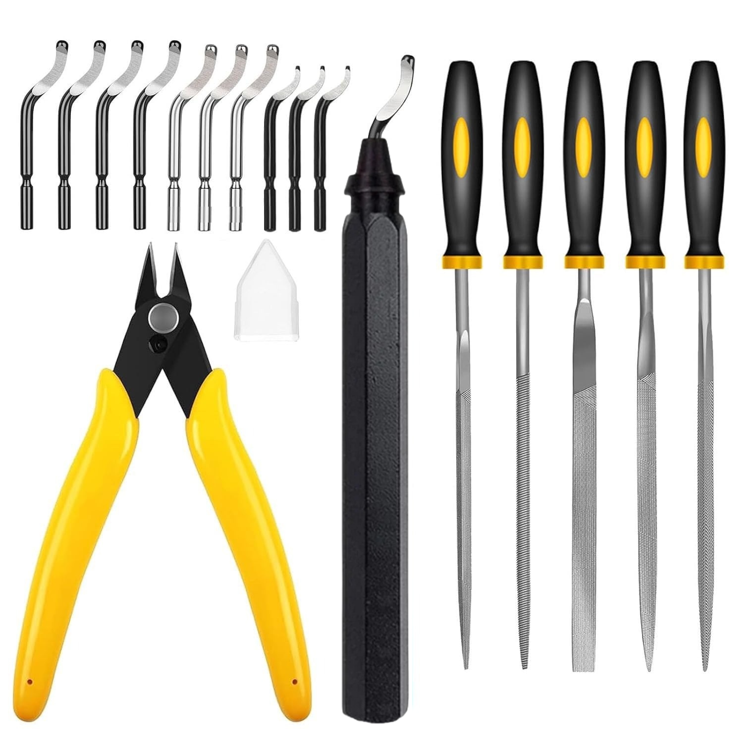 3D Printing File Free - 17PCS 3D Print Deburring Tool Set