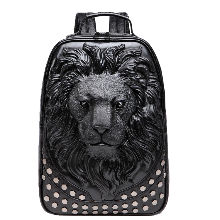3D Embossed Lion Head Studded  - 3D Printing Link avis et prix