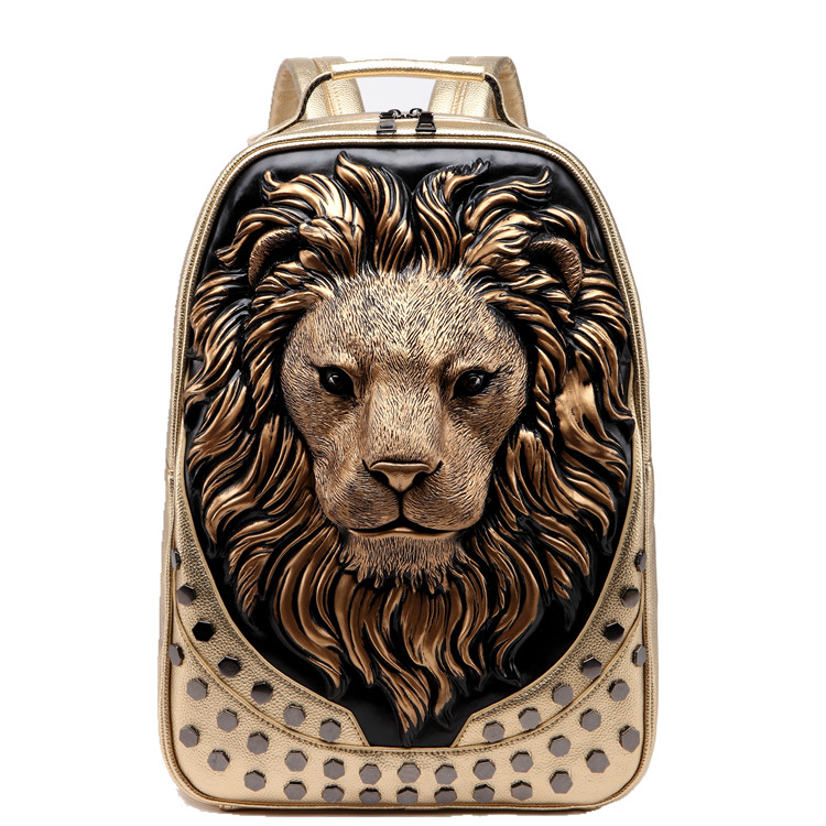 3D Embossed Lion Head Studded  - 3D Printing Link avis et prix