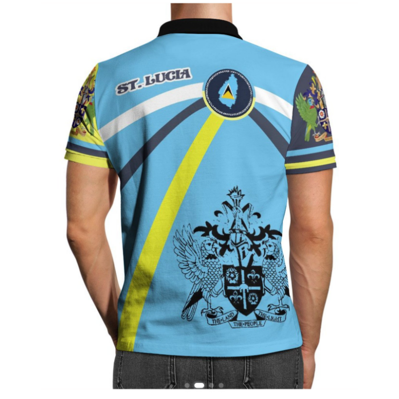 Saint Lucia Polo Shirt Customi - 3D Printing Link avis et prix