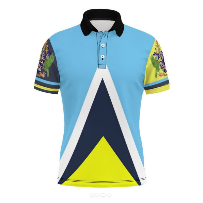 Saint Lucia Polo Shirt Customi - 3D Printing Link avis et prix