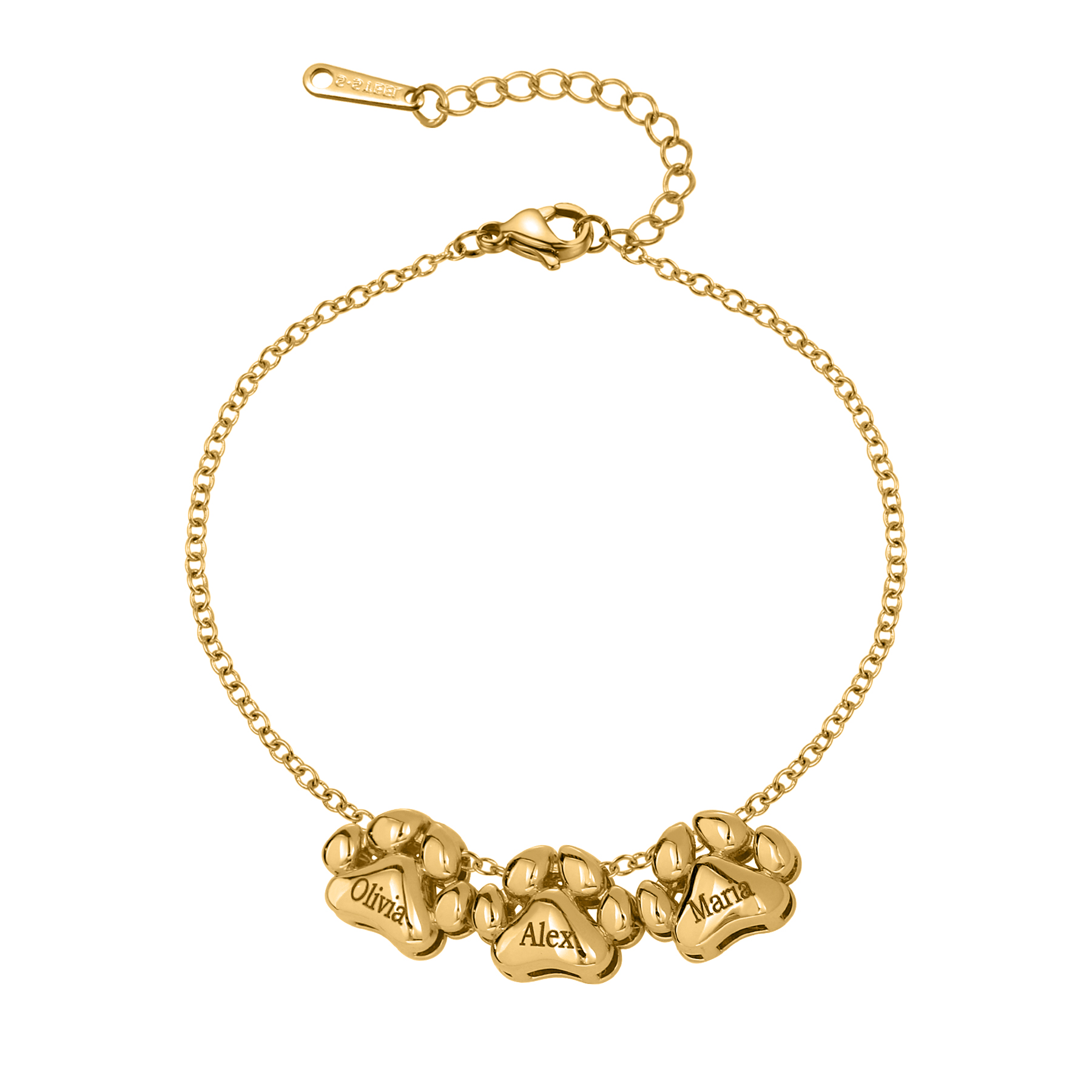 3D Luxury Paw Bracelet Custom  - 3D Printing Link avis et prix