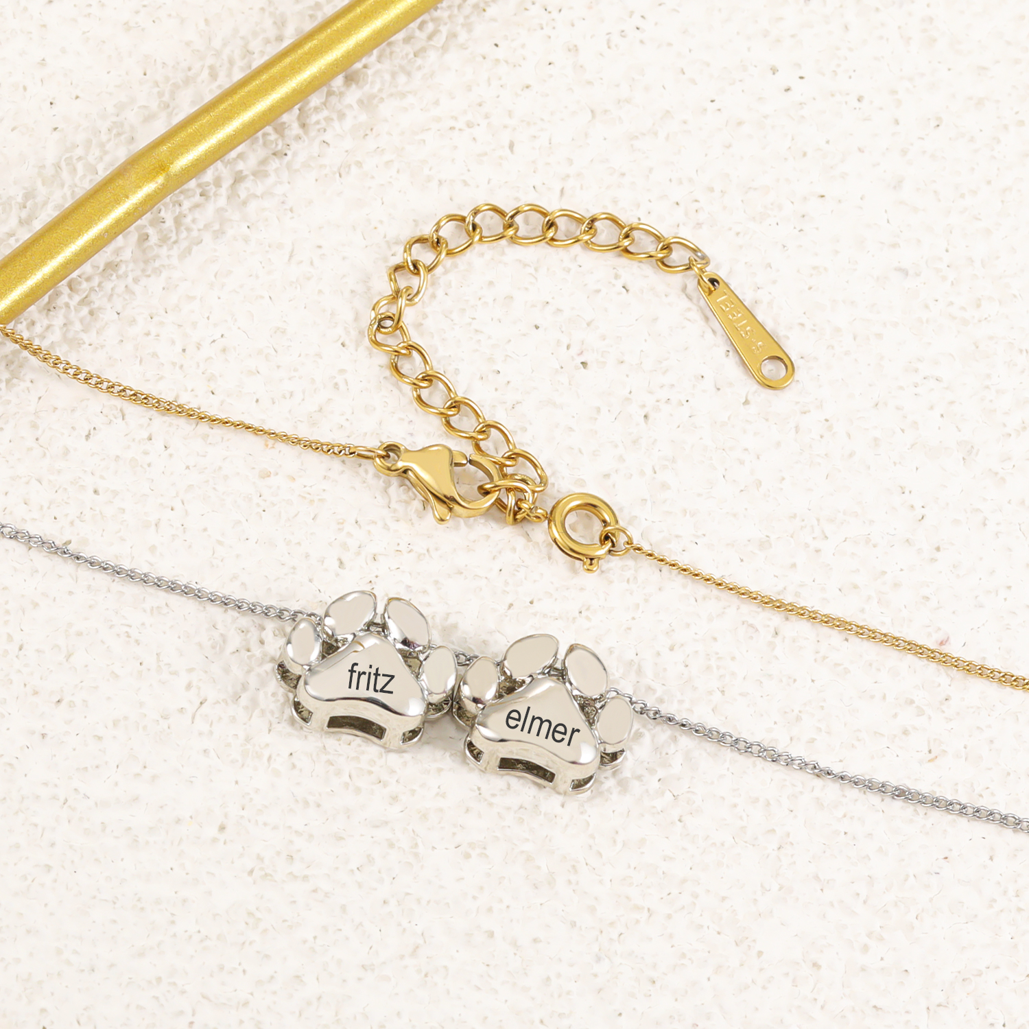 3D Luxury Paw Bracelet Custom  - 3D Printing Link avis et prix