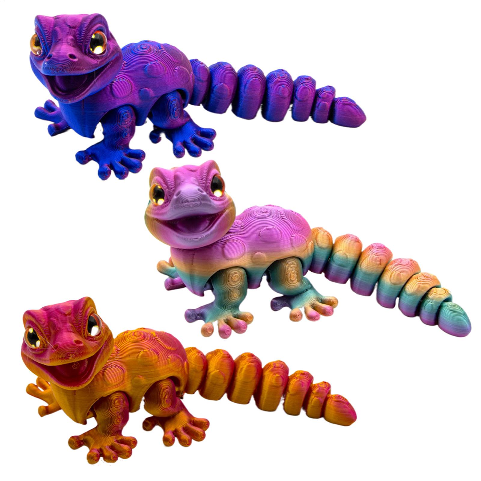 3D Printed Gecko Figurine Liza - 3D Printing Mockup avis et prix