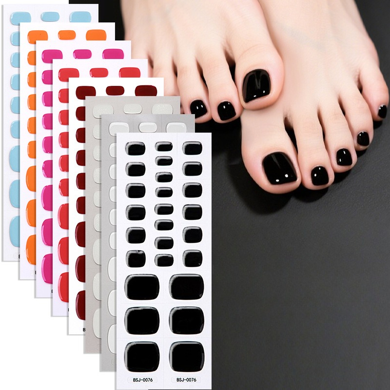 Pure Color Toe Gel Nail Sticke - Resin Curing Station avis et prix