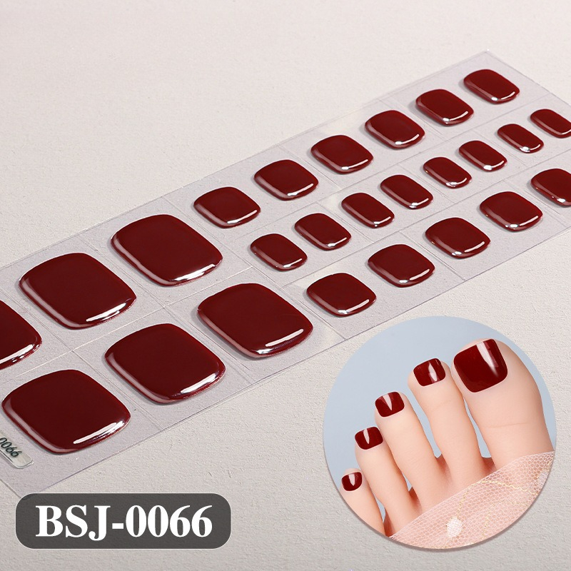 Pure Color Toe Gel Nail Sticke - Resin Curing Station avis et prix