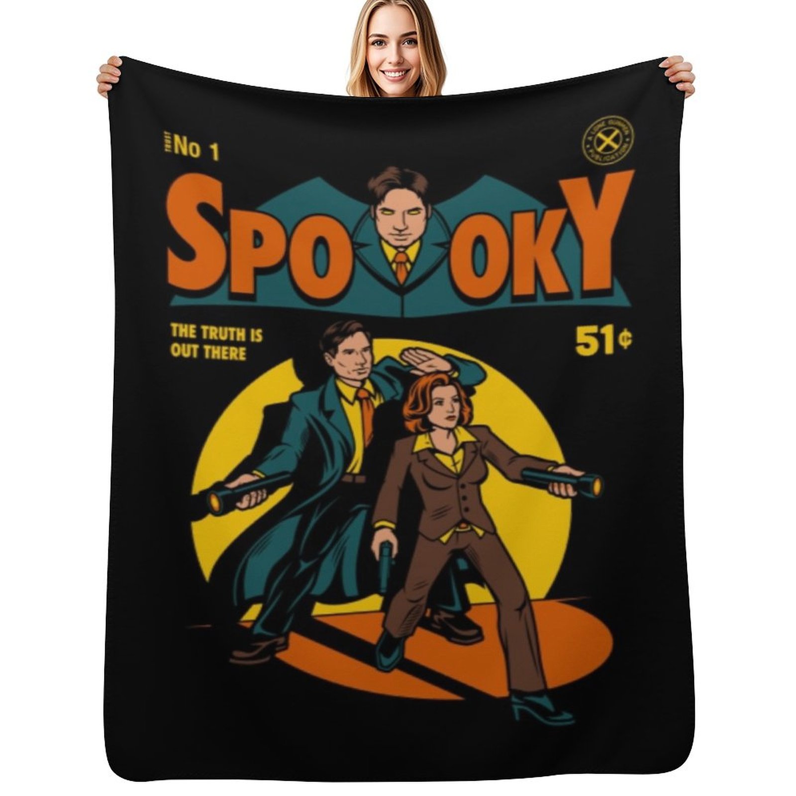 X Files, Spooky Comic Throw Bl - 3D Printing File Free avis et prix