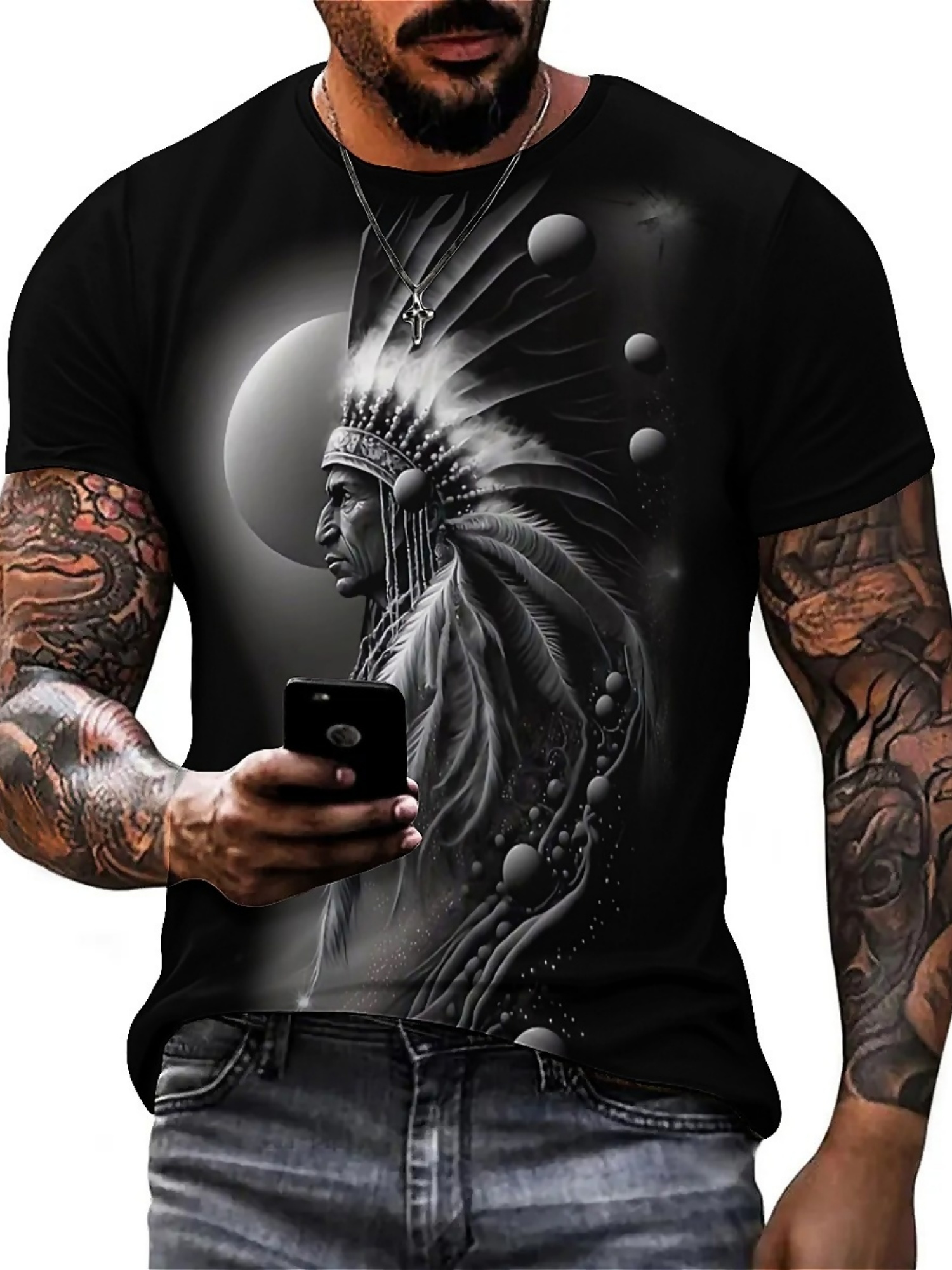 Men's 3D Printed Tribal Chieft - 3D Printing Design avis et prix