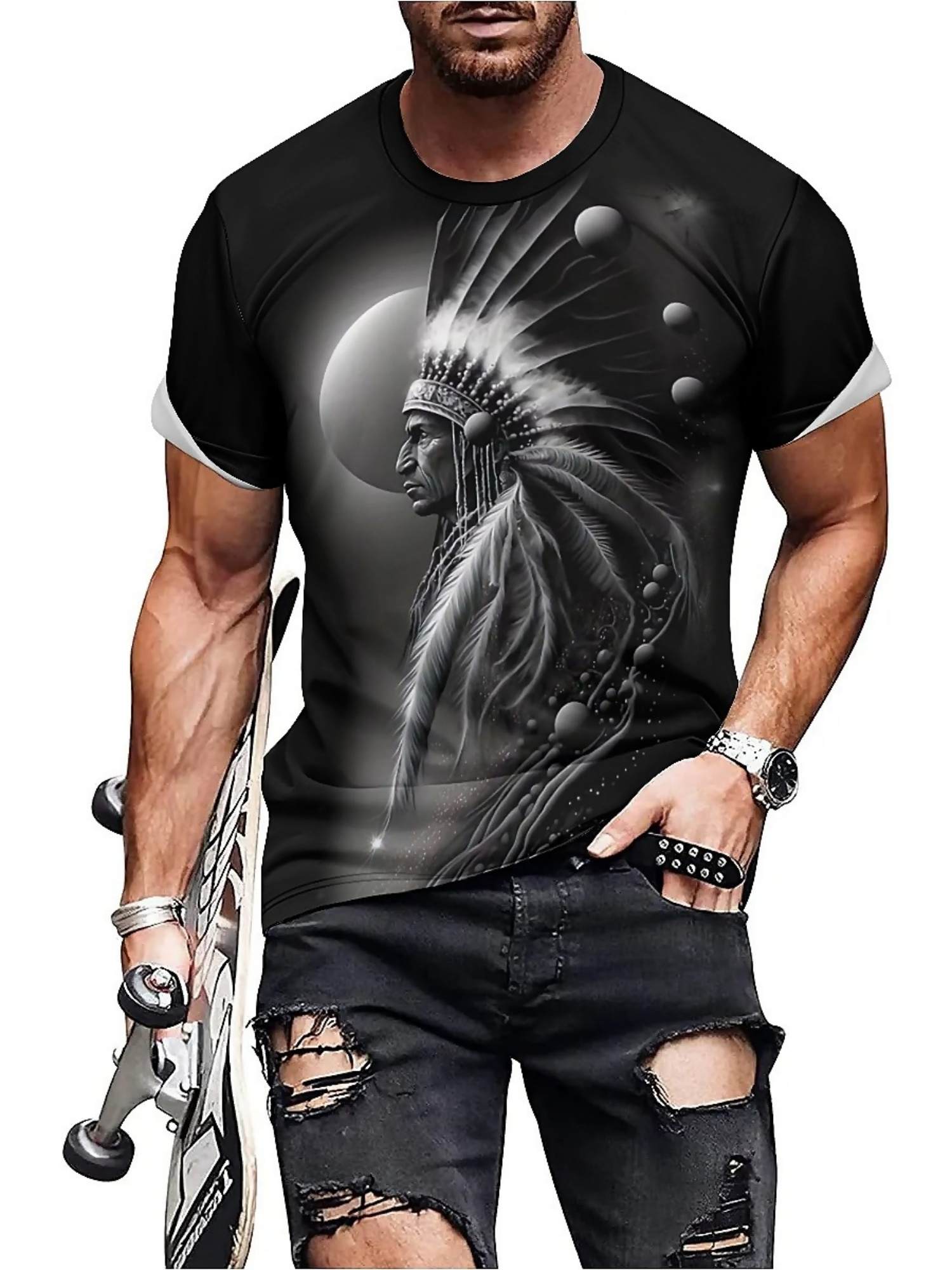 Men's 3D Printed Tribal Chieft - 3D Printing Design avis et prix