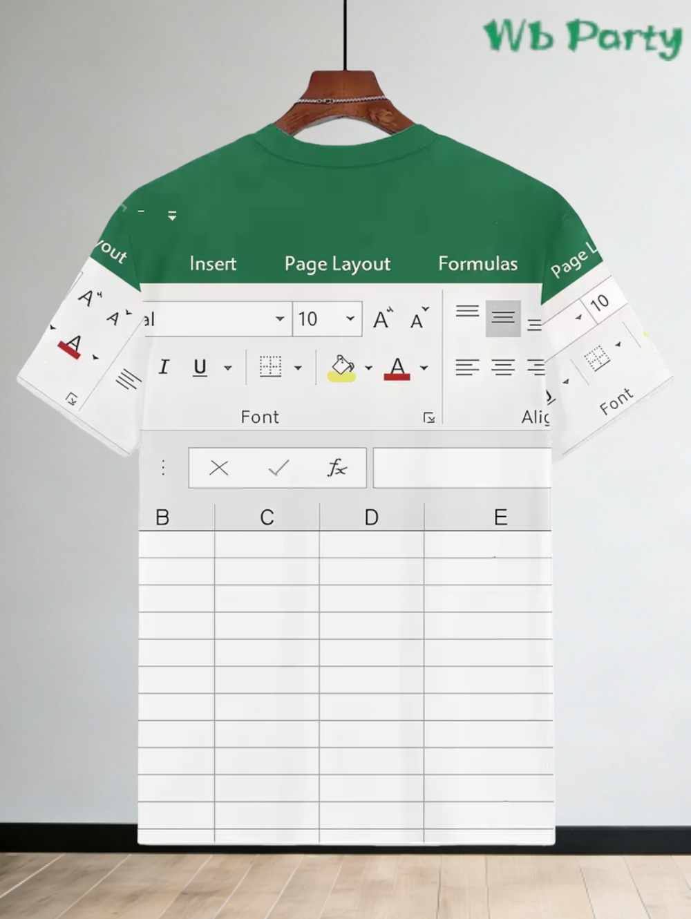 Casual Excel Tshirt for Men 3D - 3D Printing Online Service avis et prix