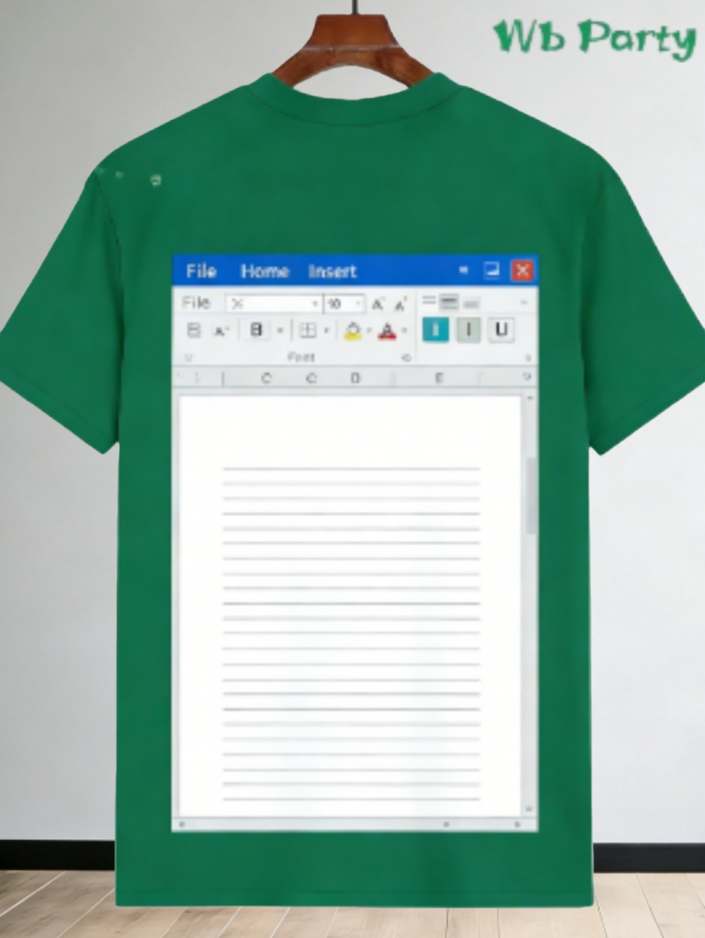 Casual Excel Tshirt for Men 3D - 3D Printing Online Service avis et prix