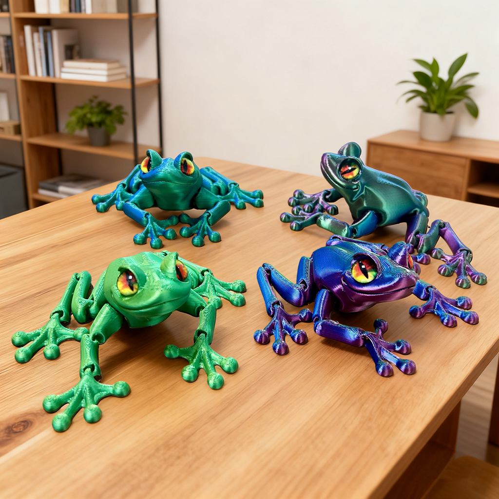 3D Printed Frog Statue, Flexib - 3D Printing Mockup avis et prix