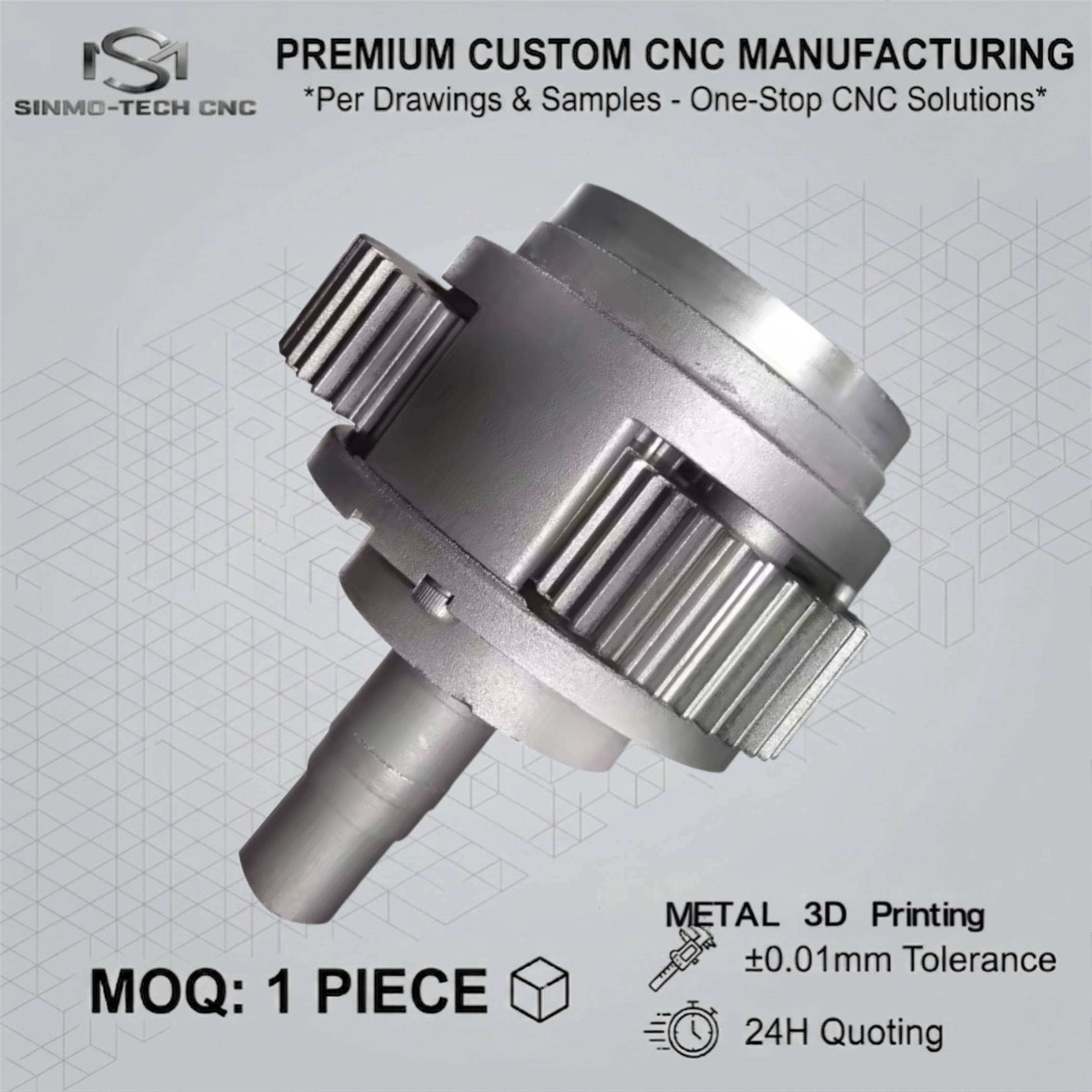 Custom Titanium 3D Printing Se - 3D Printing File Free avis et prix