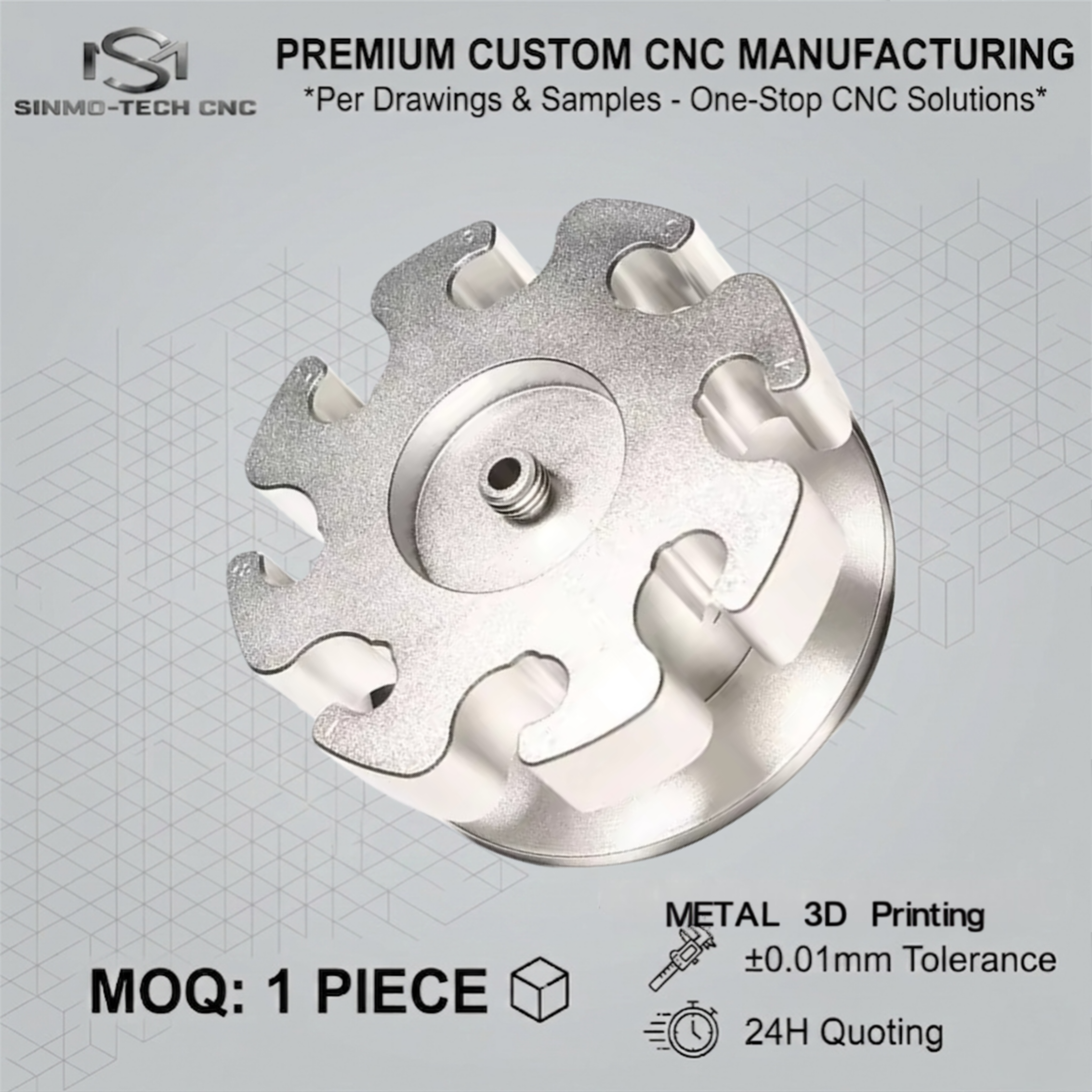 Custom Titanium 3D Printing Se - 3D Printing File Free avis et prix