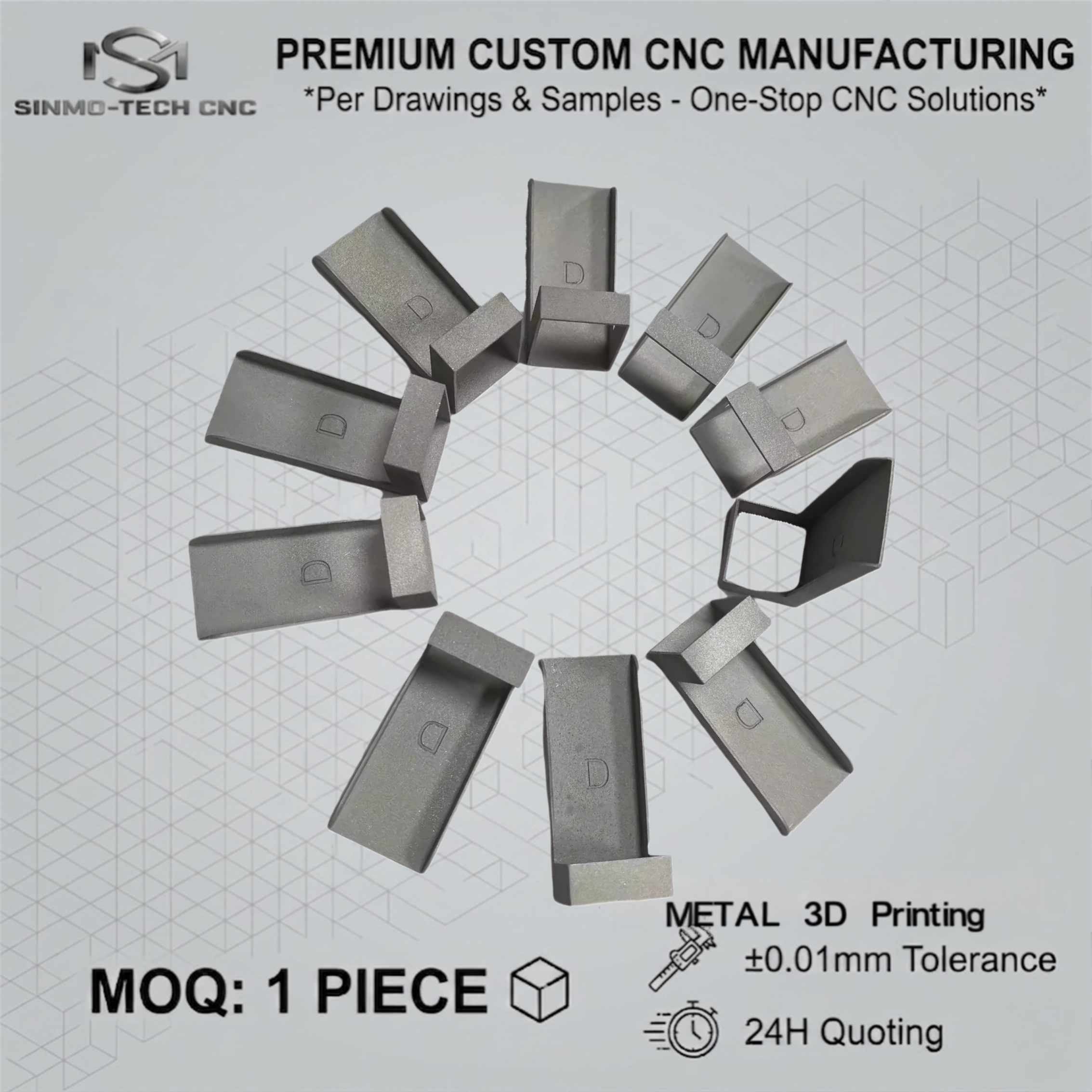 Custom Titanium 3D Printing Se - 3D Printing File Free avis et prix