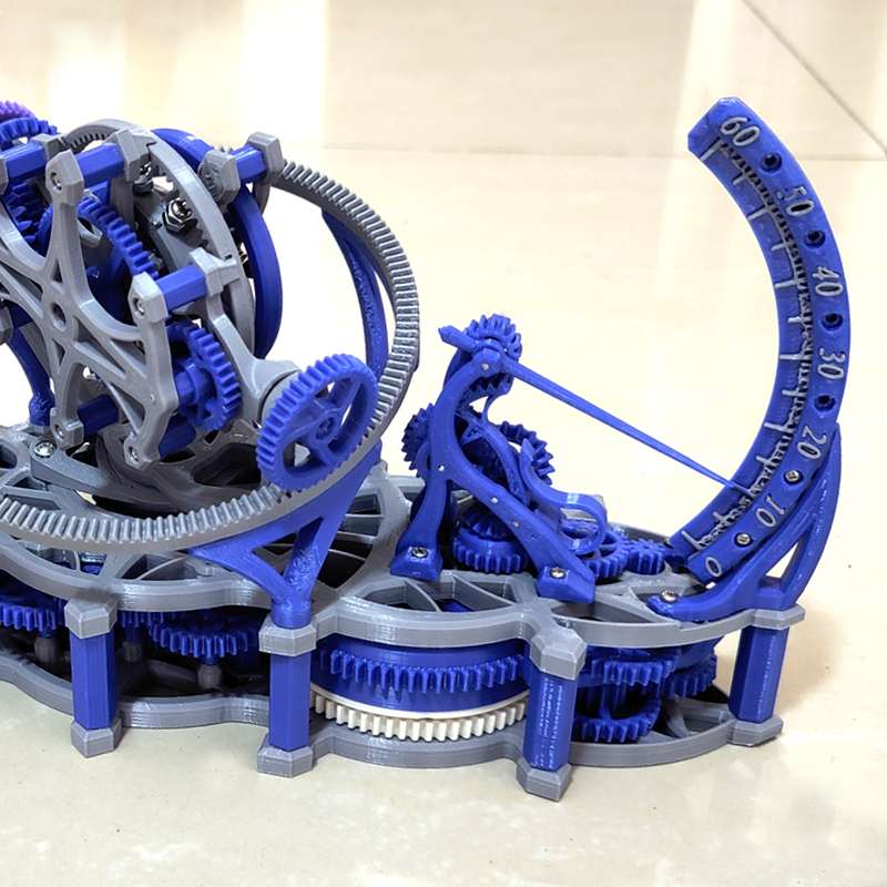 Random color 3d print tourbill - 3D Printing Plastic avis et prix
