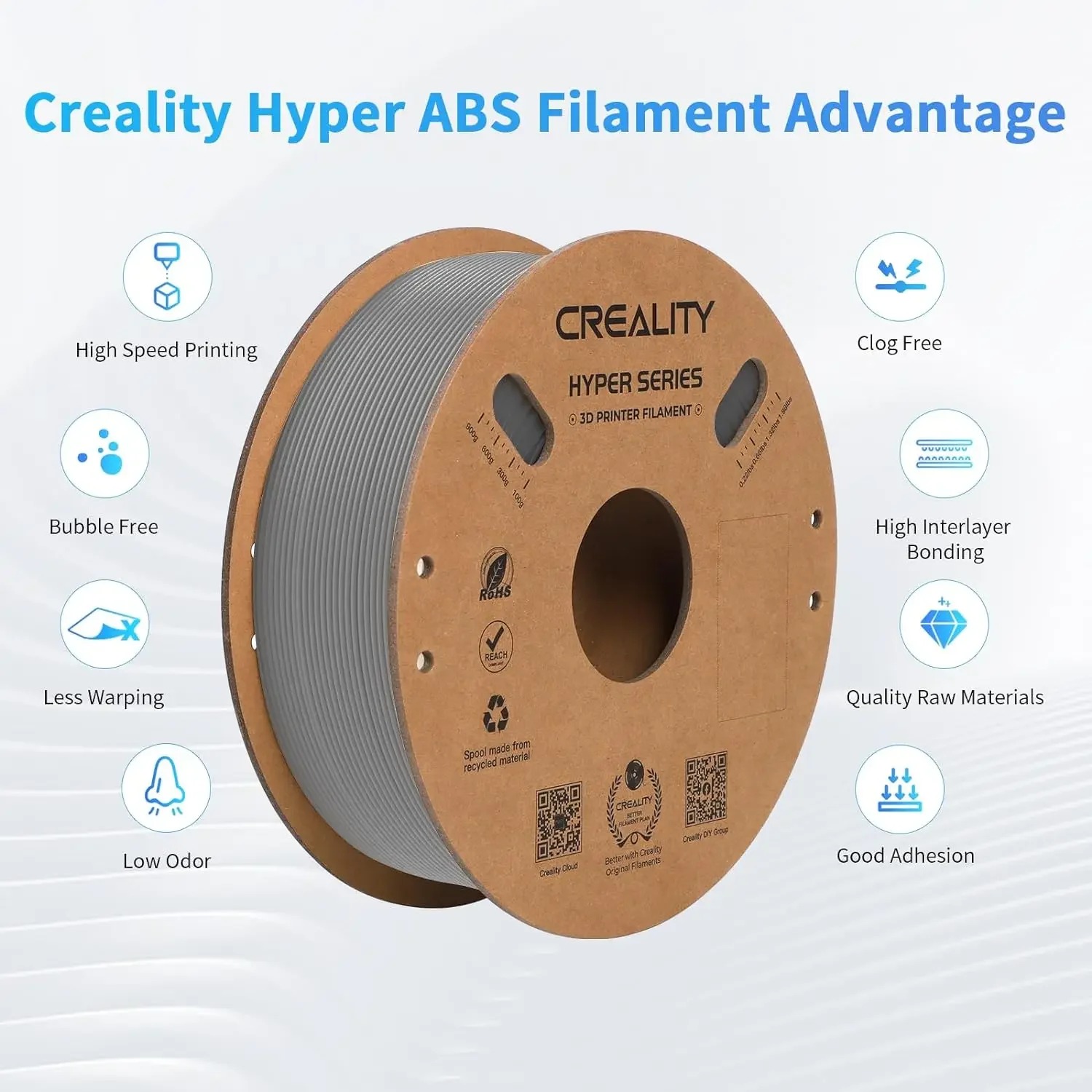 Creality Hyper ABS Filament 1. - 3D Printing Creality avis et prix