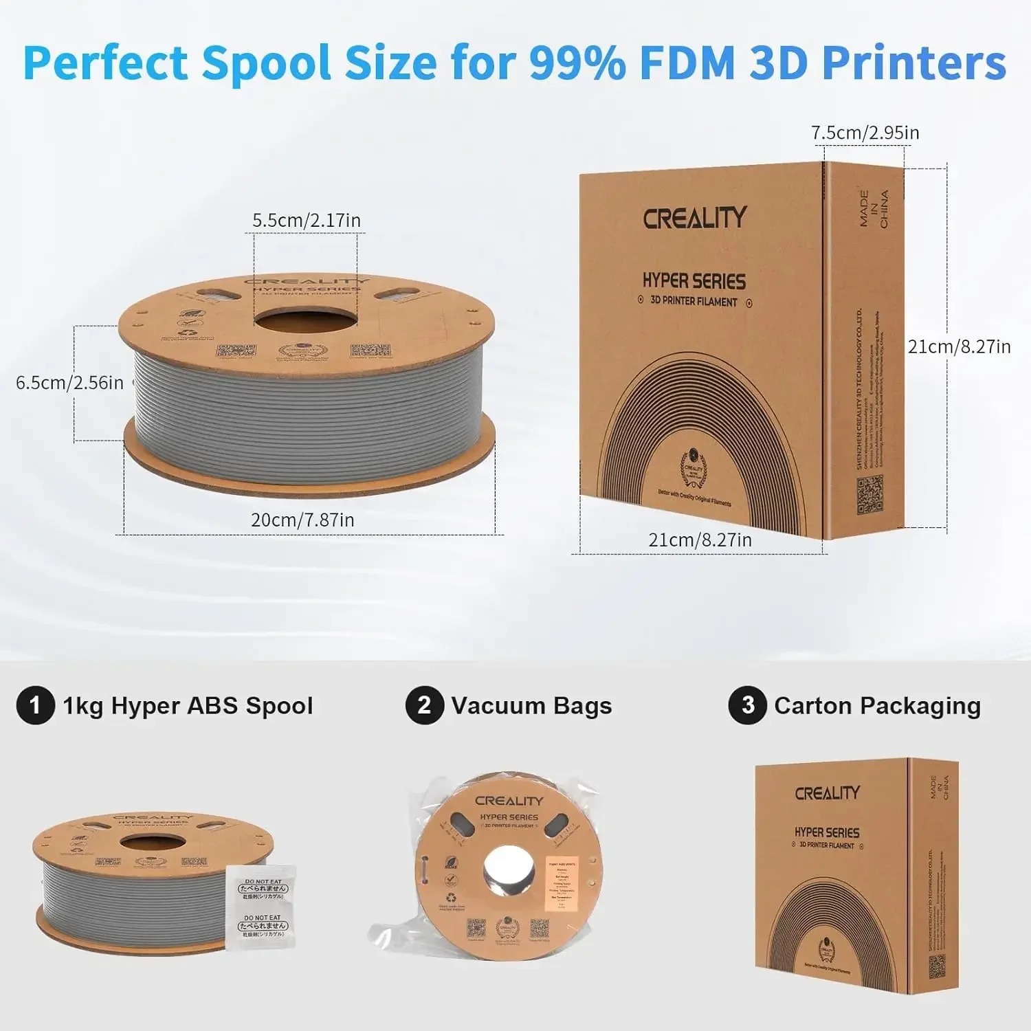 Creality Hyper ABS Filament 1. - 3D Printing Creality avis et prix