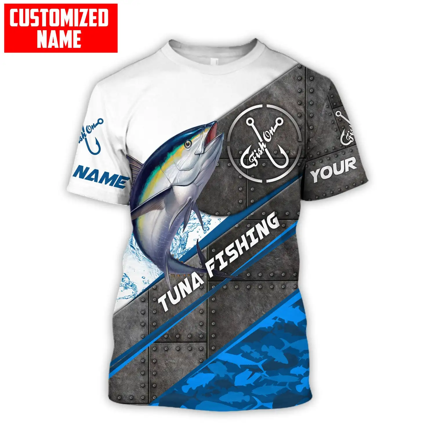Tuna / Marlin Fishing Custom N - 3D Printing Name avis et prix