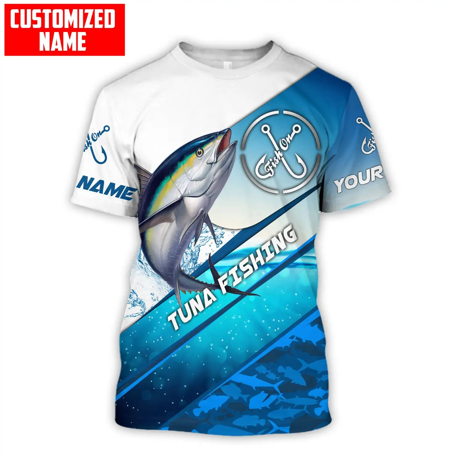 Tuna / Marlin Fishing Custom N - 3D Printing Name avis et prix