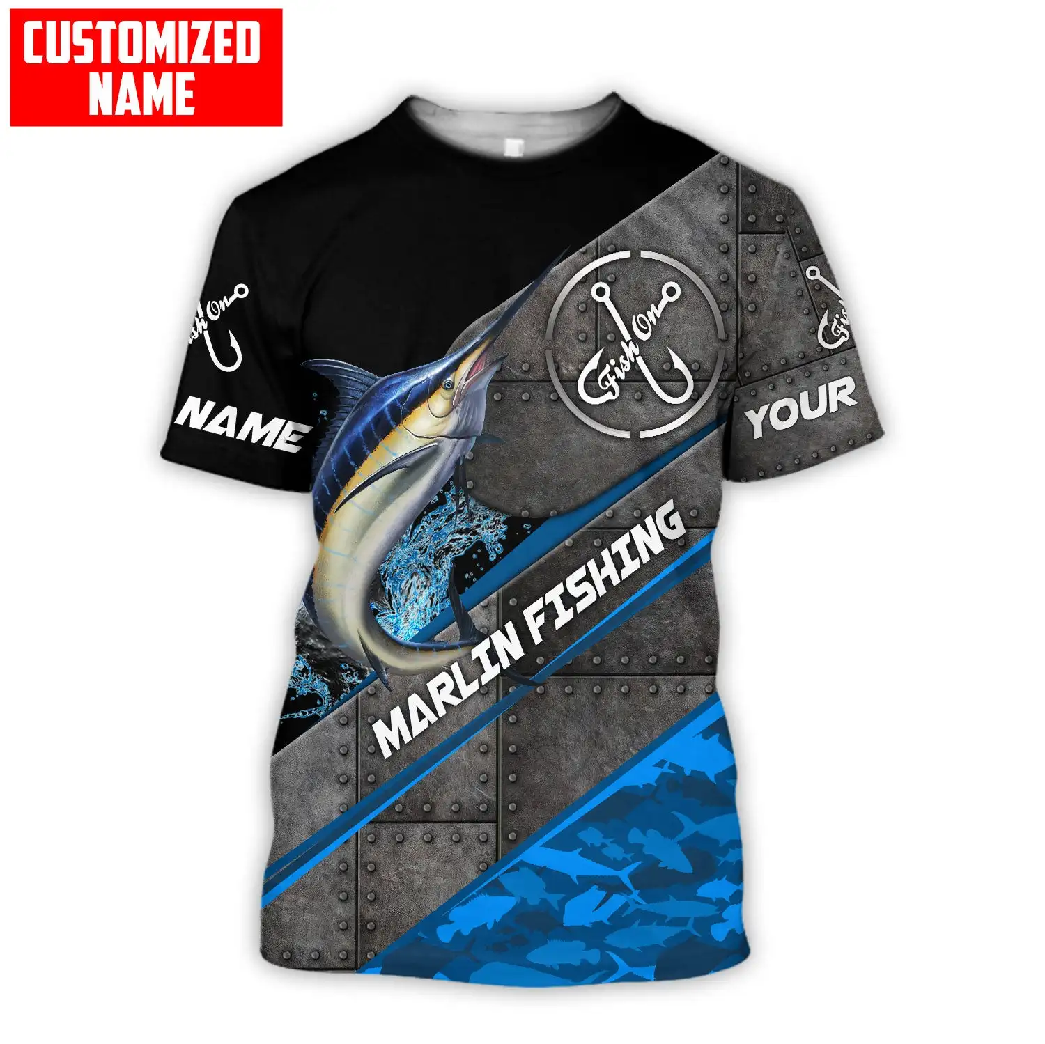 Tuna / Marlin Fishing Custom N - 3D Printing Name avis et prix