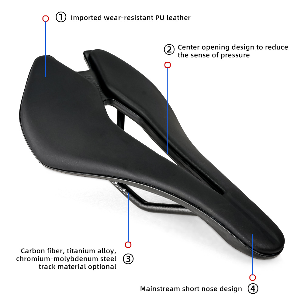 ONIRII Bicycle Saddle 142mm fo - 3D Printing Titanium avis et prix
