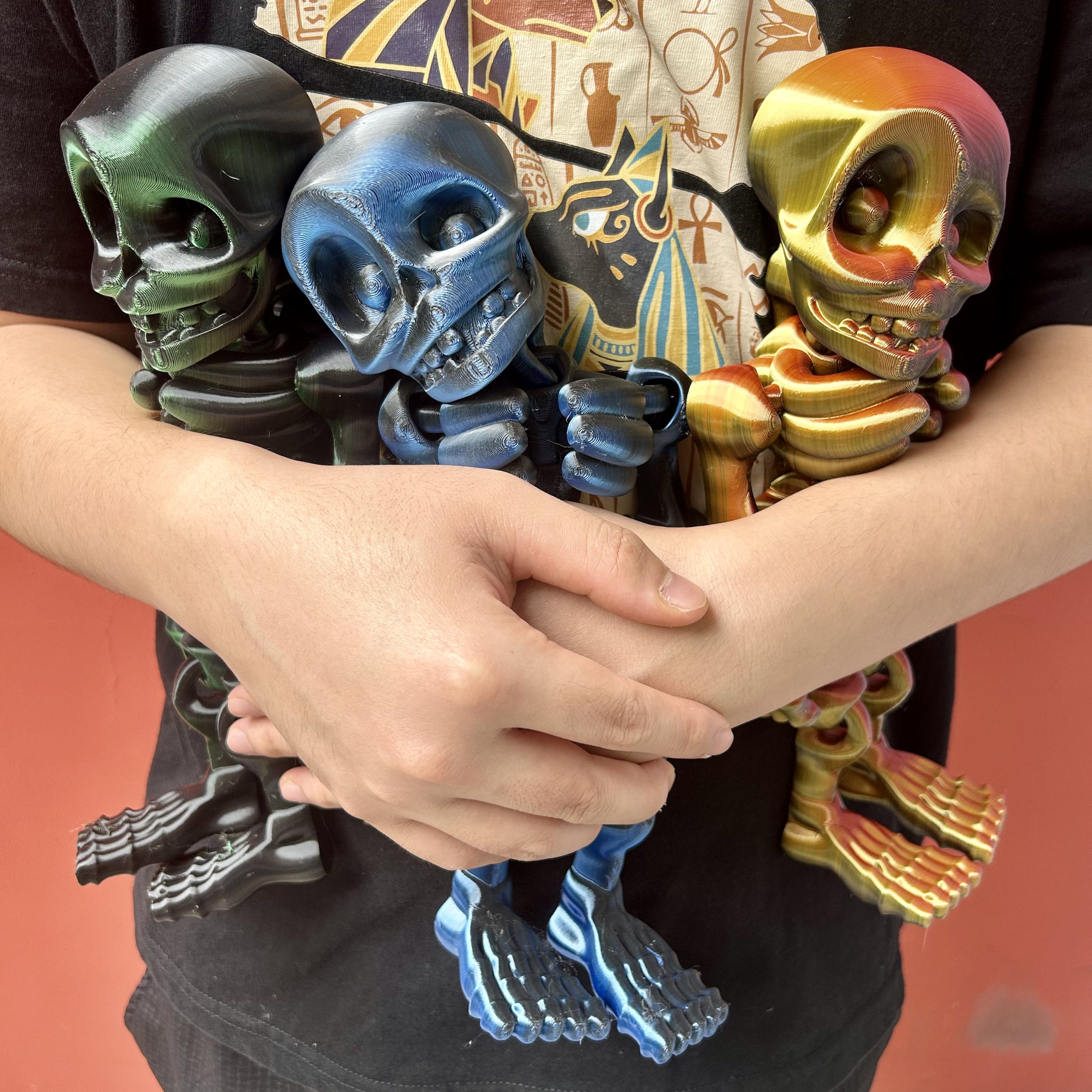3D Printed Skull Man Statue, U - 3D Printing Mockup avis et prix