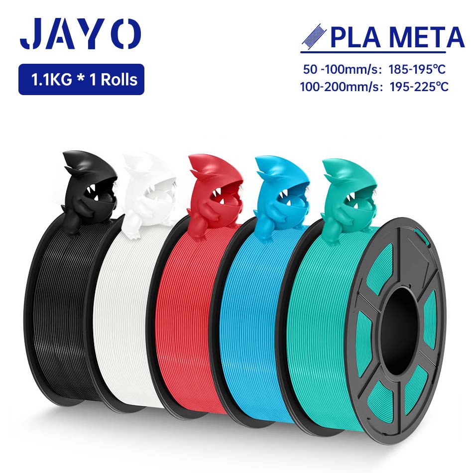 JAYO PLA Filament 1.75MM 5 Rol - 3D Printing Fdm avis et prix