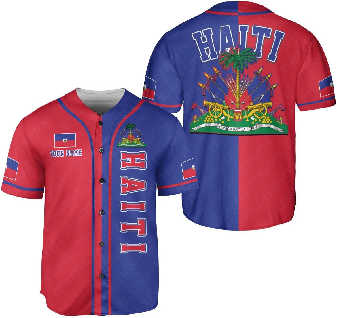 Custom Name Country Flag Haiti - 3D Printing Name avis et prix