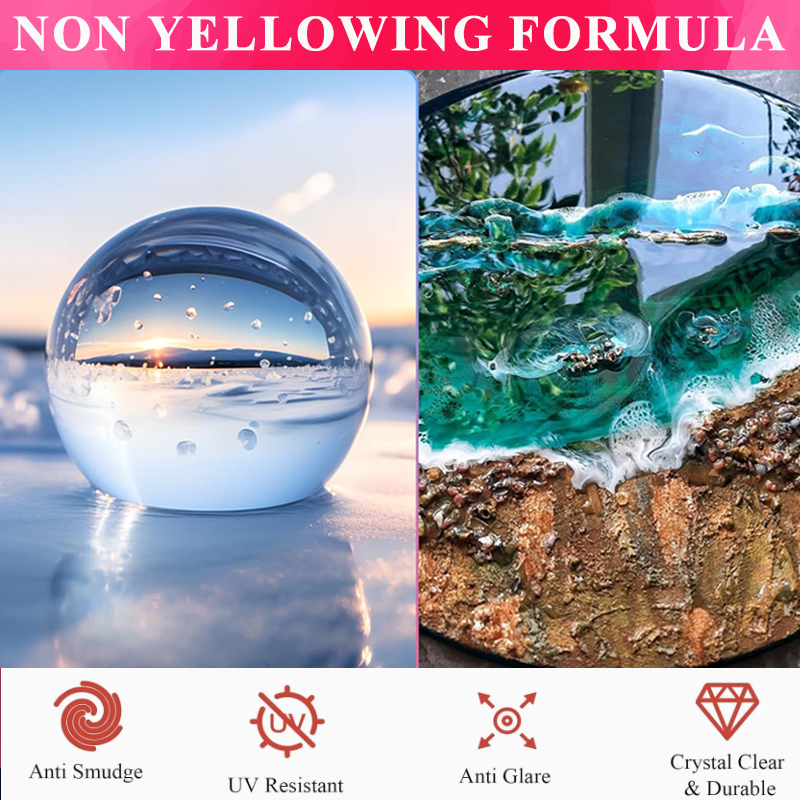 1:1 Crystal Clear Epoxy Resin  - Resin Curing Station avis et prix