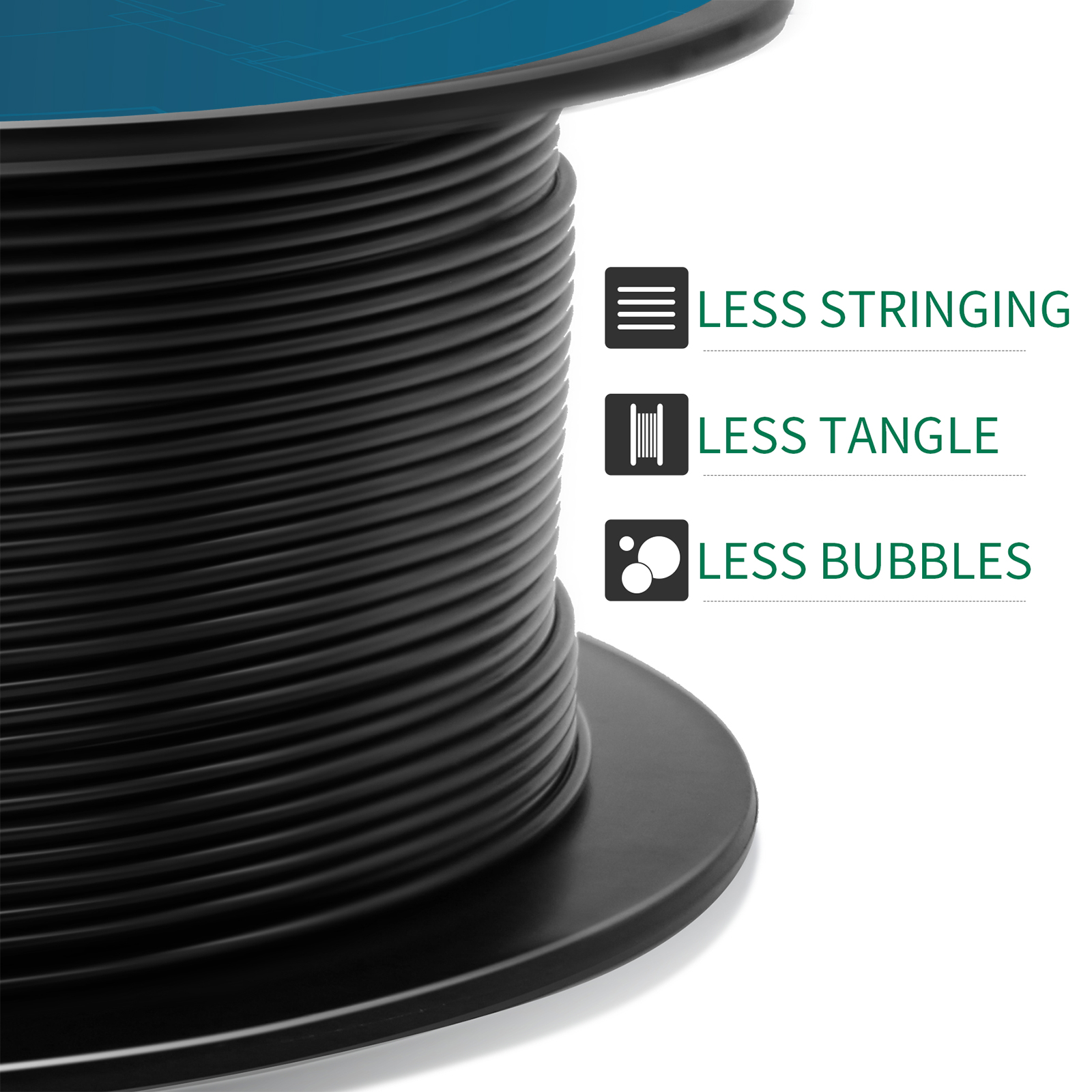 Geeetech PETG 10kg 1.75mm Fila - 3D Printing Warehouse avis et prix