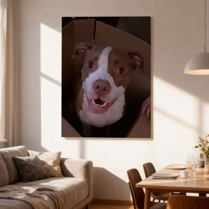 An Artistic Canvas Wall Portra - 3D Printing Room avis et prix