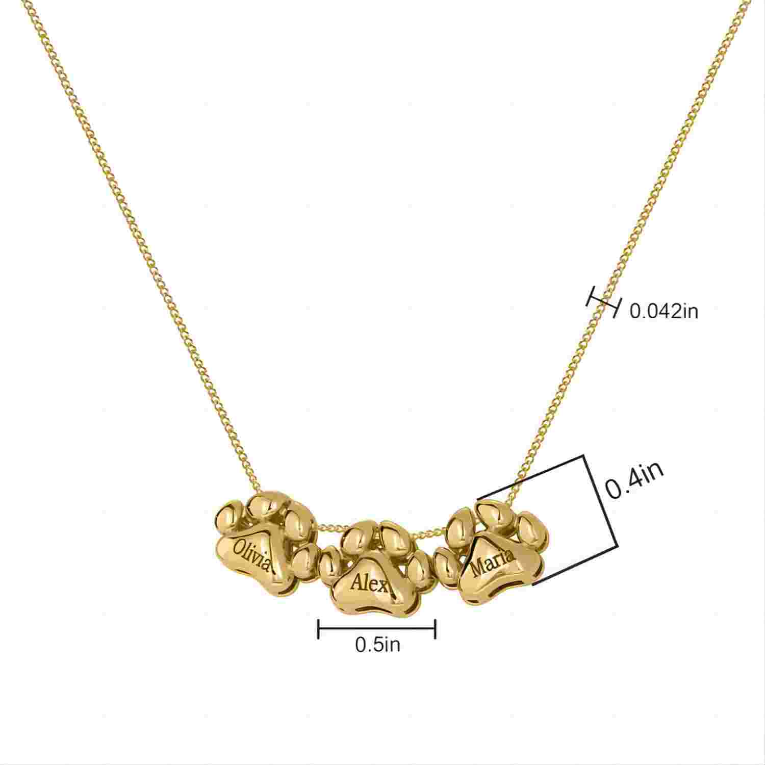 Engraving Name Necklace Gift P - 3D Printing Link avis et prix