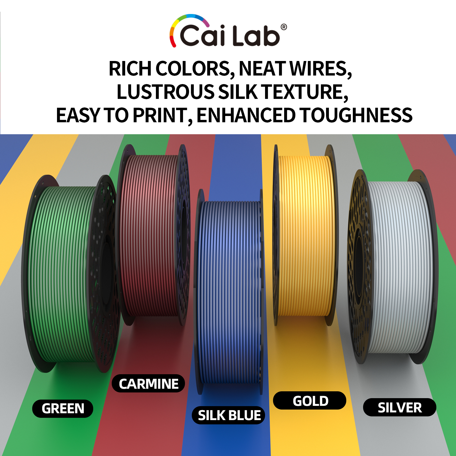 CaiLab 1KG Silk PLA 3D Printer - 3D Printing Creality avis et prix