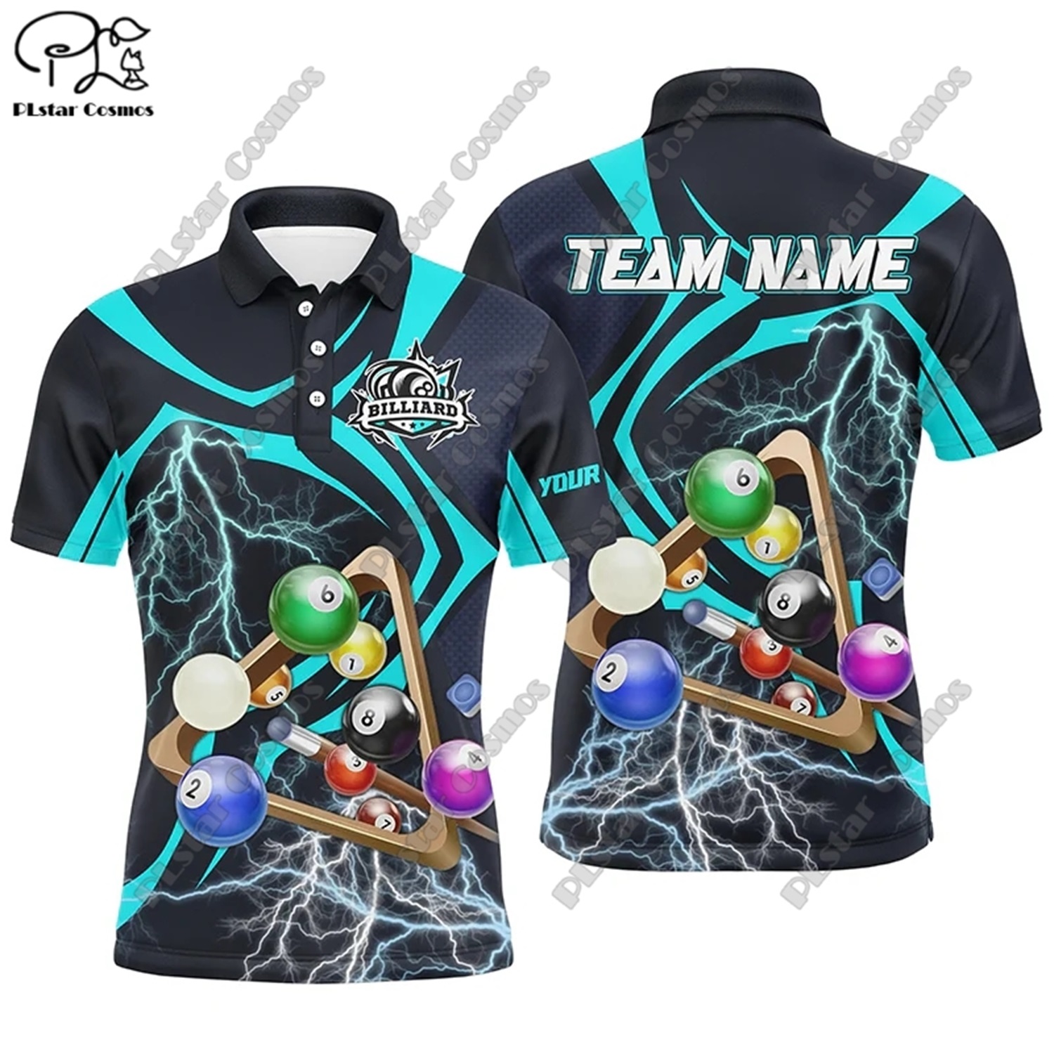 New Custom Name Polo Shirts Fu - 3D Printing Name avis et prix