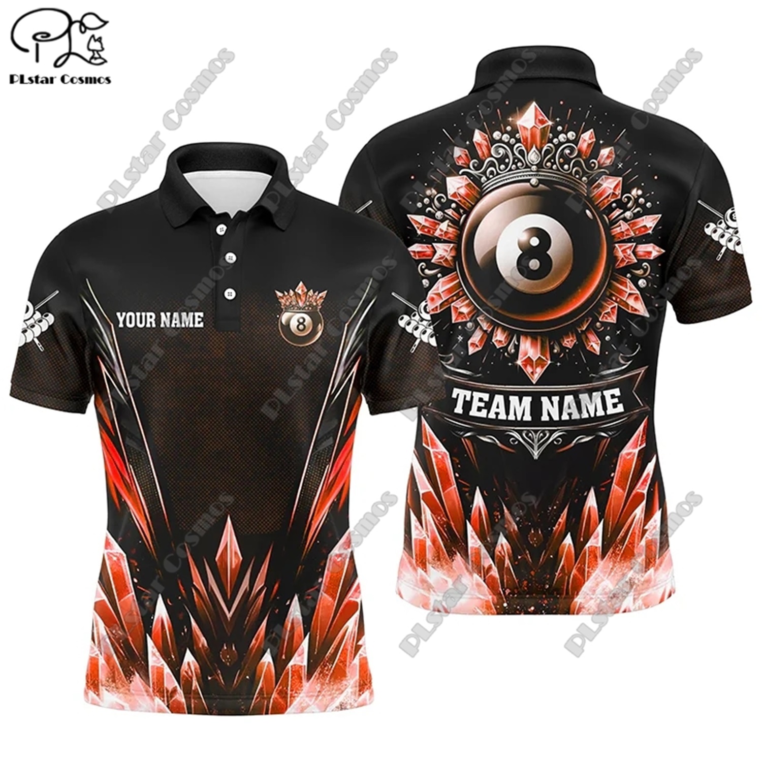 New Custom Name Polo Shirts Fu - 3D Printing Name avis et prix