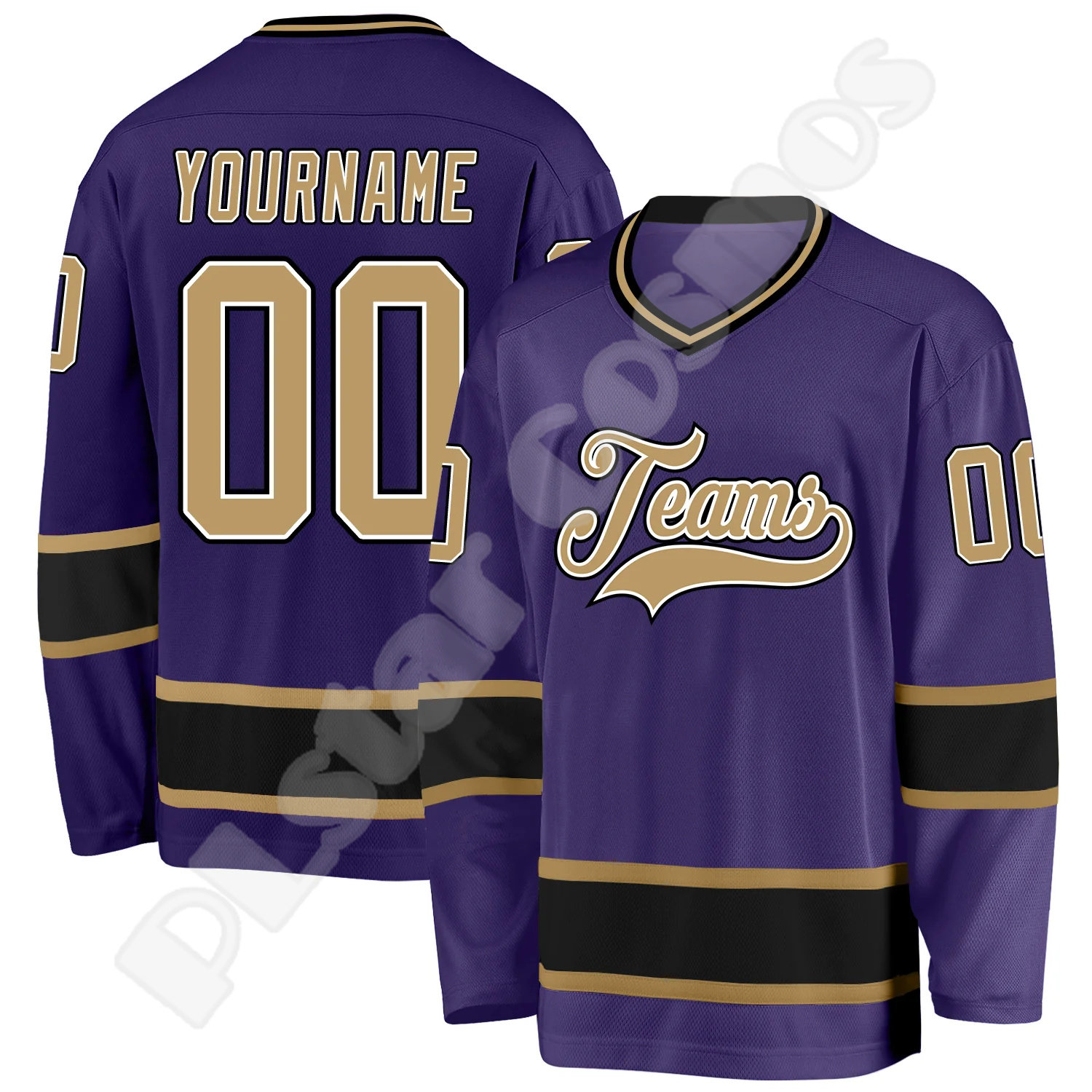 Hockey Jersey Custom Name Team - 3D Printing Name avis et prix