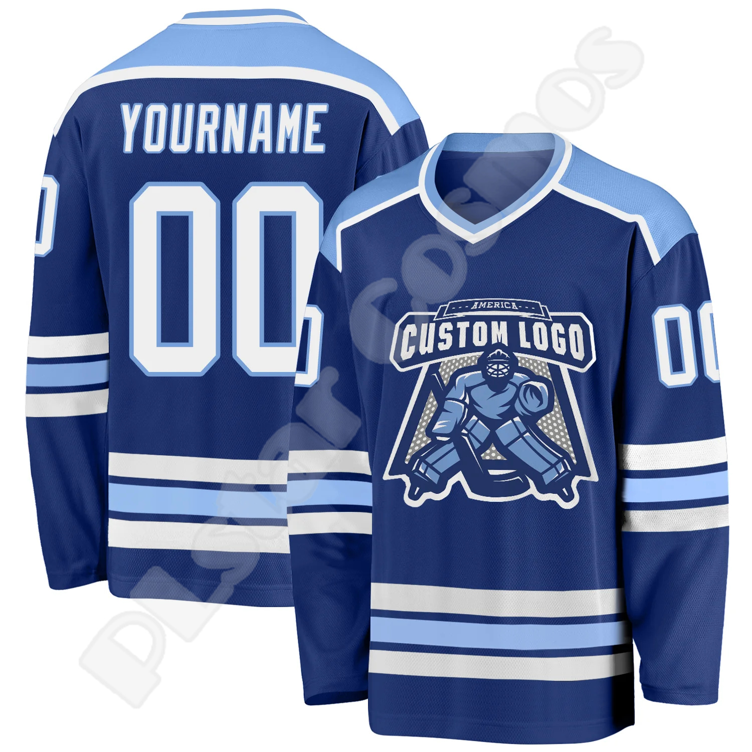 Hockey Jersey Custom Name Team - 3D Printing Name avis et prix